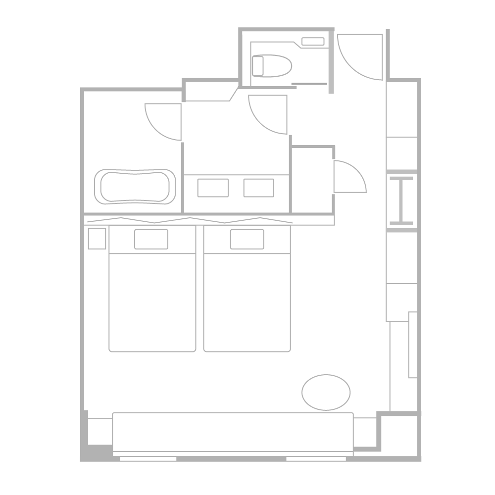 roomlayout nikkopremium-twin