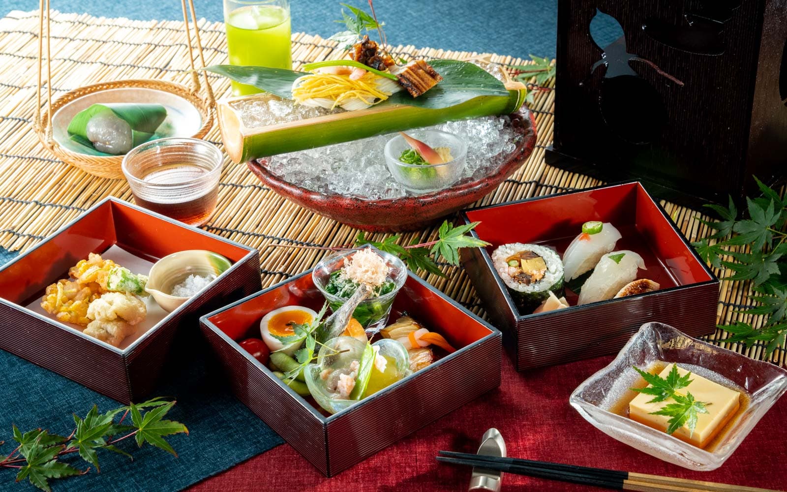 納涼三段弁当