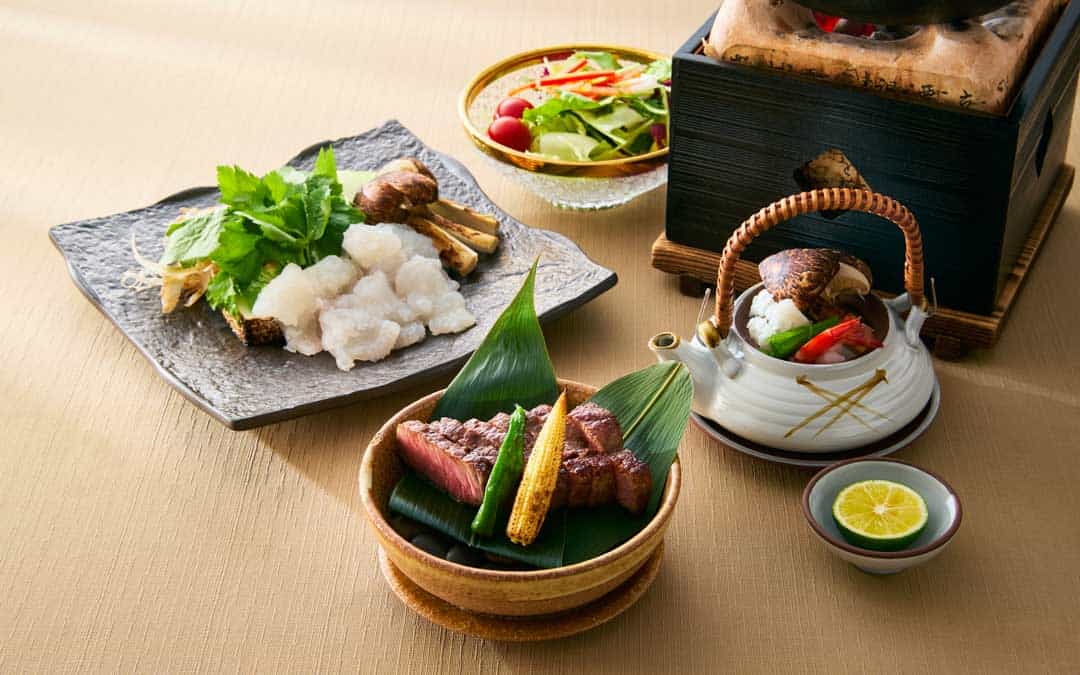 実りの秋を食す 松茸×黒毛和牛