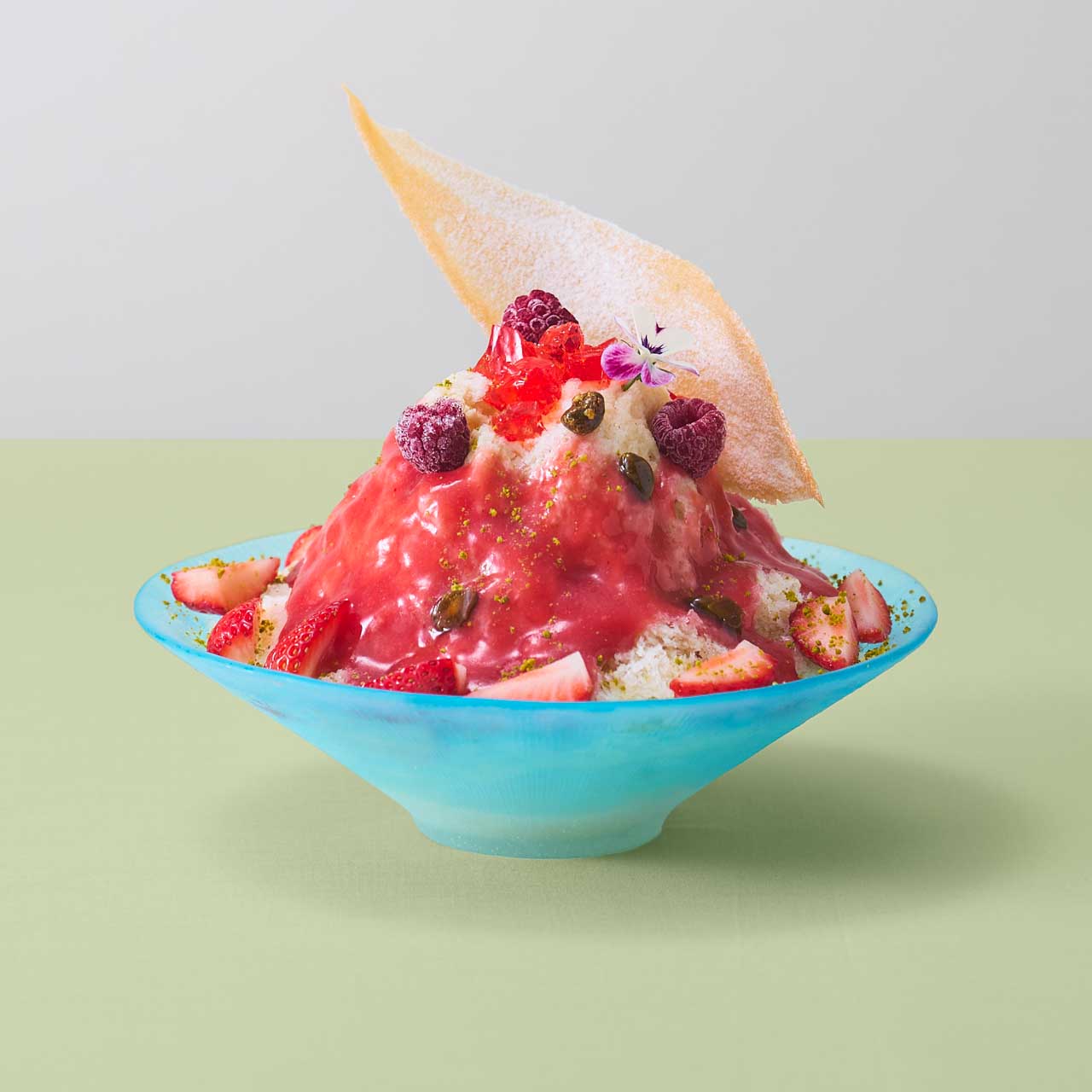 ピスタチオ&ベリー - PISTACHIO & BERRY / プレミアムかき氷 - The Premium Shaved Ice