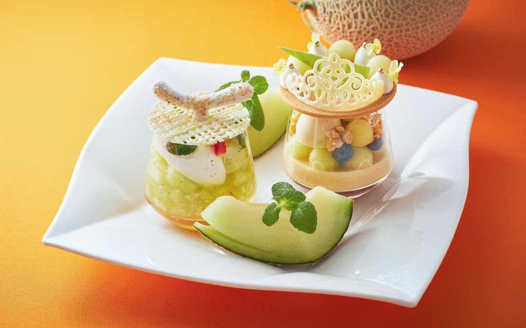 プレミアムメロンツインパフェ / The Premium Melon Twin Parfait