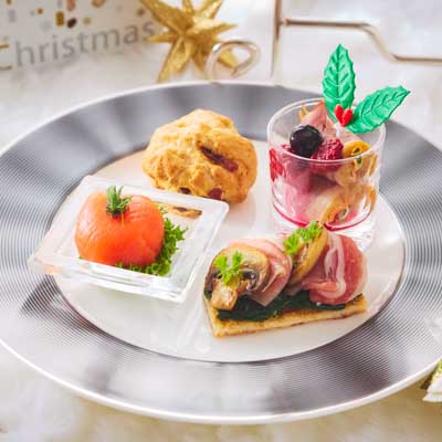 クリスマスアフタヌーンティーセット / The Christmas Afternoon Tea Set 下段セイヴォリー