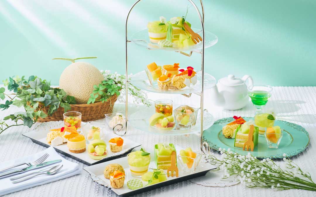 メロンアフタヌーンティーセット / The Melon Afternoon Tea Set