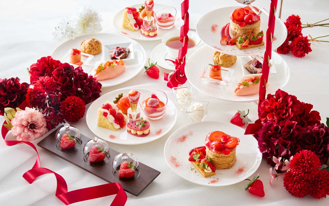 苺アフタヌーンティーセット / The Strawberry Afternoon Tea Set