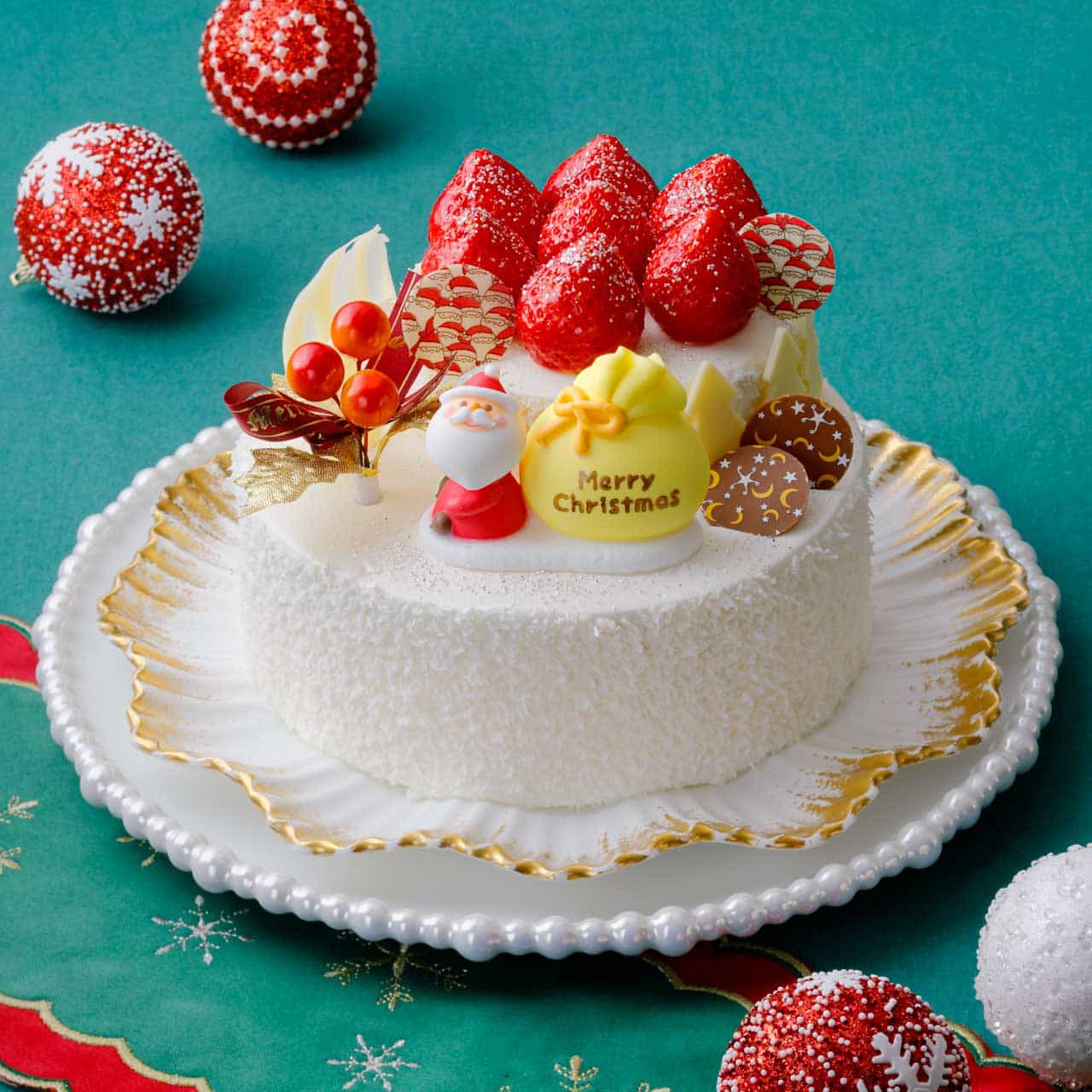 クリスマスショート M / Christmas Shortcake Size M