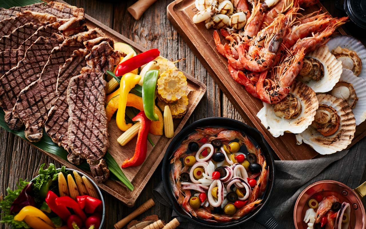サマーバーベキューブッフェ 〜 夏の味覚サーフ&ターフ 〜 ディナー / The Barbeque Buffet in The Summer Dinner