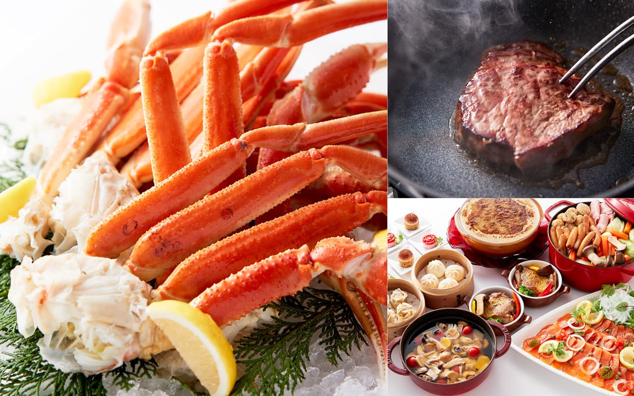 冬のご馳走カニ食べ放題ディナーブッフェ イメージ / The Feast of Winter - All-You-Can-Eat Crab of The Buffet Style Dinner