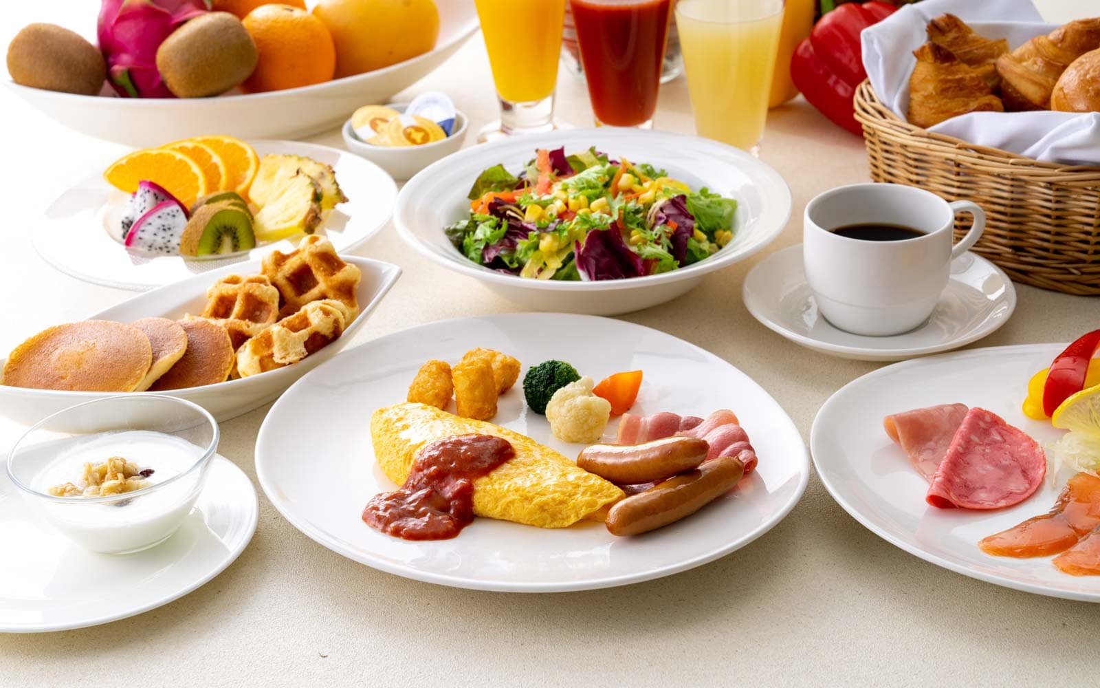 ホテル日航大阪 カフェレストラン「セリーナ」朝食ブッフェイメージ