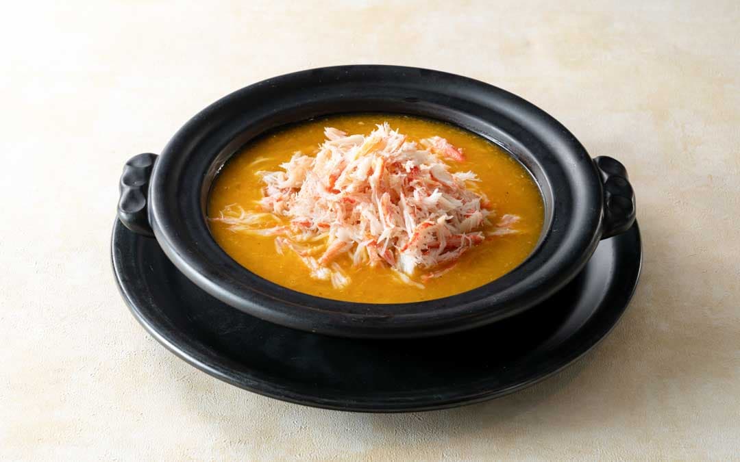 蟹みそとろみスープそば