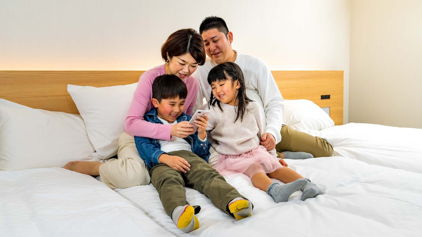 デラックスファミリールーム ご家族・ファミリーでのご利用イメージ / Deluxe Family Room Image of family use