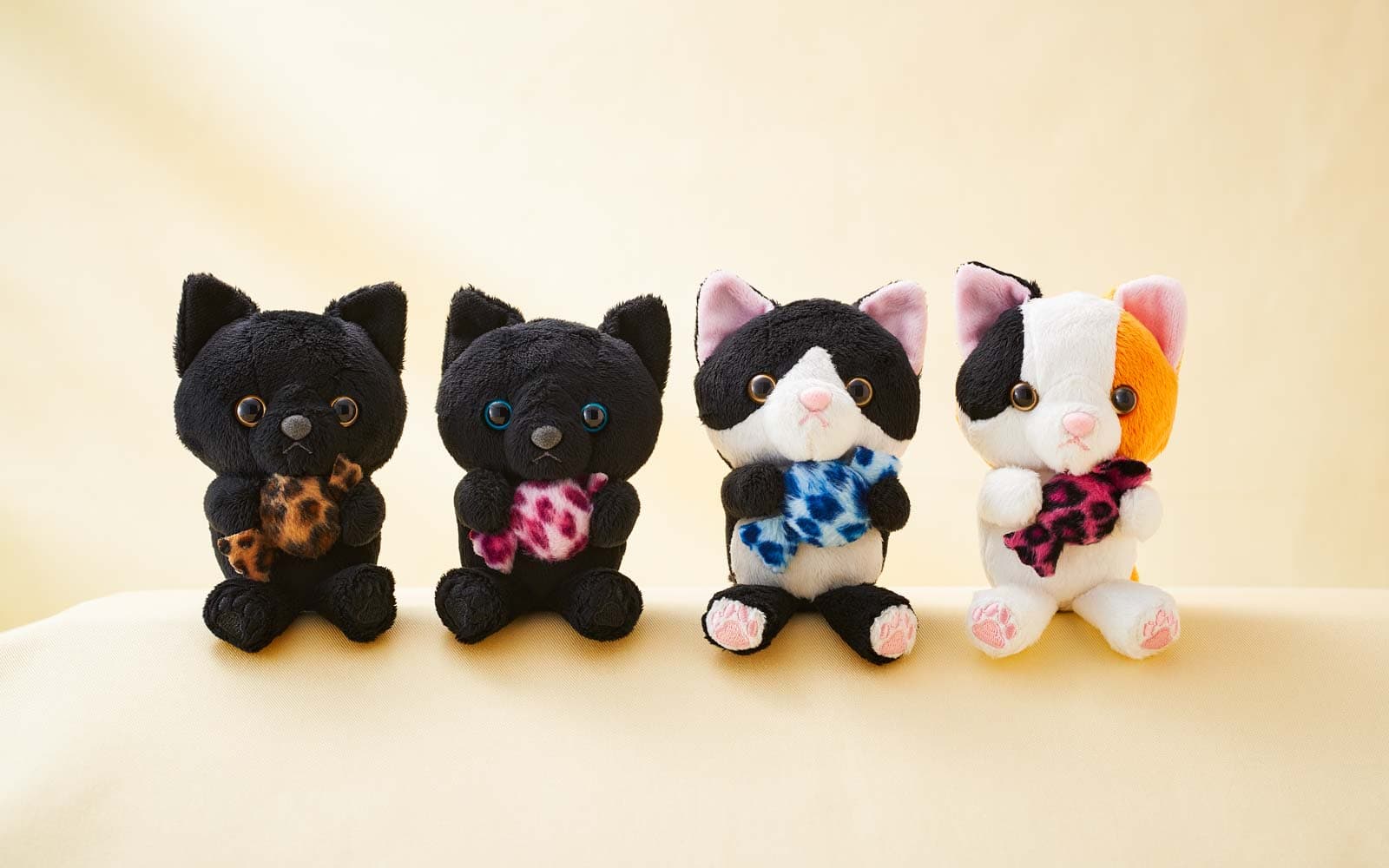 「アメちゃんねこ」ファミリー集合画像 ぎんちゃん・あんちゃん・はっちゃん・みけちゃん
