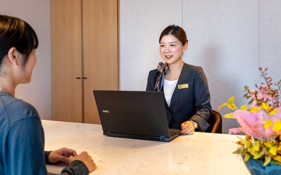 専任スタッフによるコンシェルジュサービス