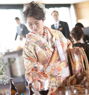 心斎橋結婚式　大阪結婚式場　ビールサーバー