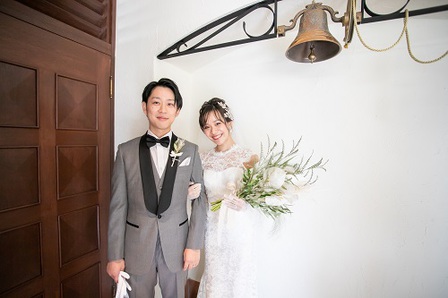 大阪結婚式　心斎橋結婚式　アフターブーケ