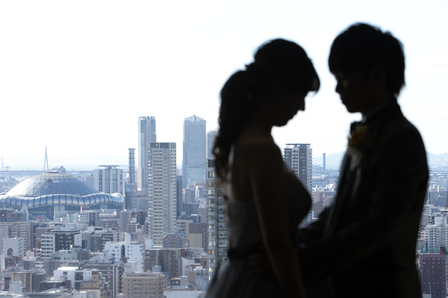 ホテル日航大阪　結婚式　スカイテラス