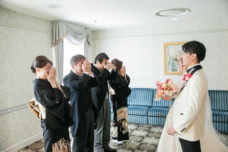 大阪結婚式　ファーストミート　
