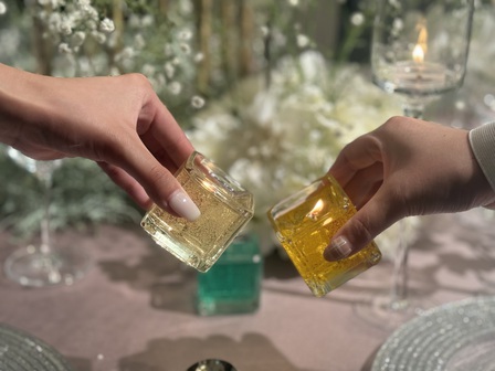 結婚式　演出　クレールストーリア　キャンドル　メッセージ　感謝