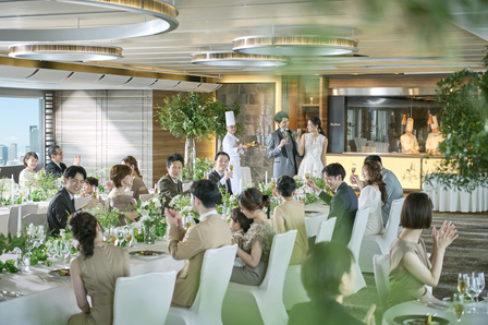 結婚式　大人数婚