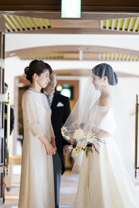 結婚式　ベールダウン